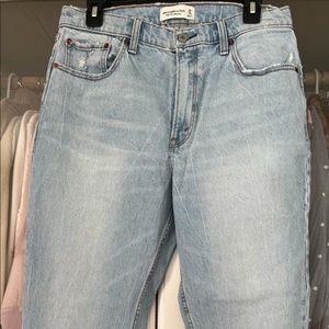 Abercrombie and Fitch High Rise Mom Jeans